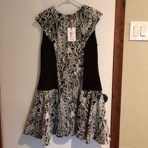 Ted Baker Snake Jacquard Dress